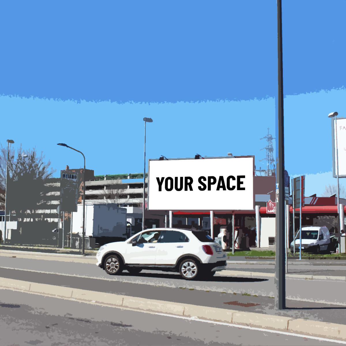 SPAZIO PUBBLICITARIO 600 x 300 ILLUMINATO (MILANO) Dal 19/10/2026 al 01/11/2026 14 giorni